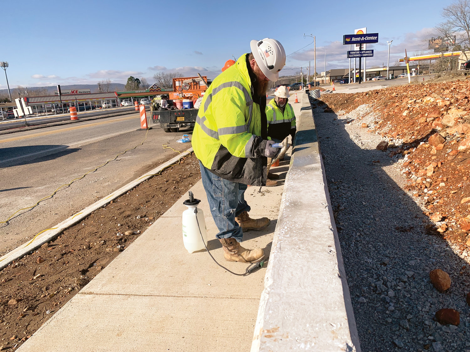 Wall Work - Harrison Daily