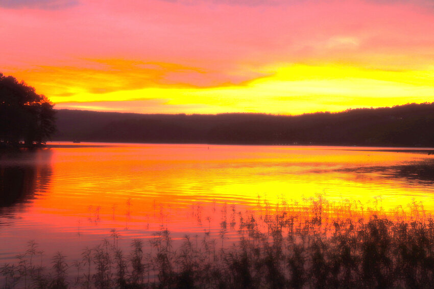Trails Committee chair Buzz Carpenter captured this Lake Cortez sunset recently. (Submitted photo)