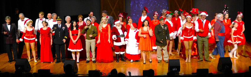 It's a final bow from a cast of over 20 for the Players kick off to the holidays, White Christmas The Musical.