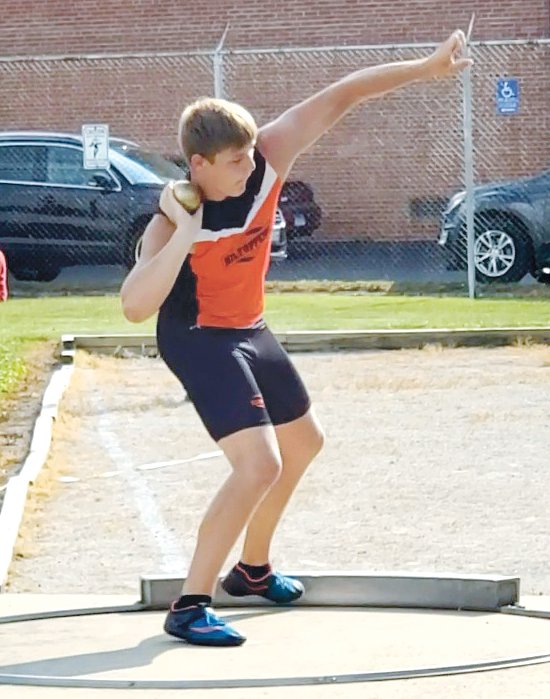 With a personal best throw of 13.59 meters, Hillsboro junior Magnus Wells punched his ticket to the Class 2A state finals and took home second place in the shot put at the regional in Springfield on June 17.