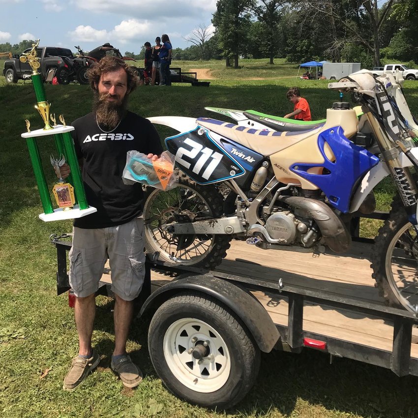 Litchfield racer Ryan Komor won his fourth WFO hare scramble of the year on Sunday, July 18, beating out 32 other riders to take the top spot in the 201-Open C class.
