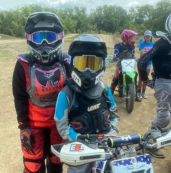 Alison Lentz joined her son, Travis, at the Fox Valley Off Road Grand Prix on Saturday, July 31, her first race of the 2021 season. Lentz finished ninth in the women's division, while Travis was first in the 65cc class both on July 31, and in the hare scramble the next day.