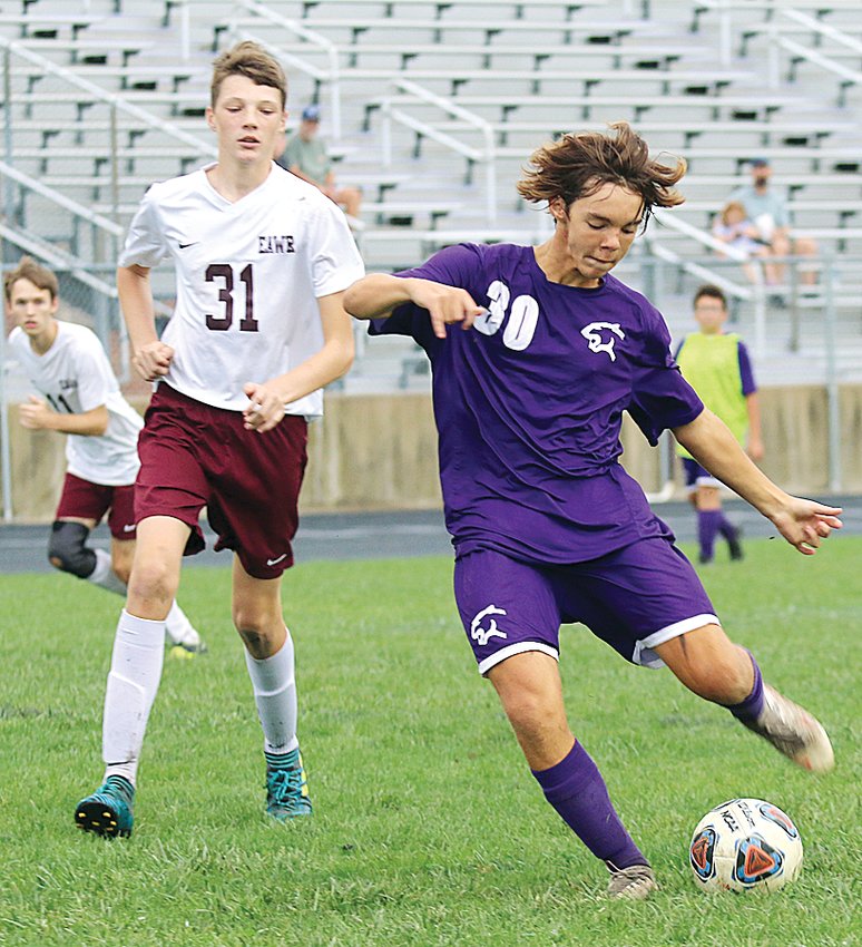 Litchfield sophomore Drake Gasperson scored half of his team&rsquo;s goals in a pair of 8-0 wins over Vandalia and East Alton-Wood River on Oct. 6 and 7 as the Purple Panthers doubled their win total going into the postseason.