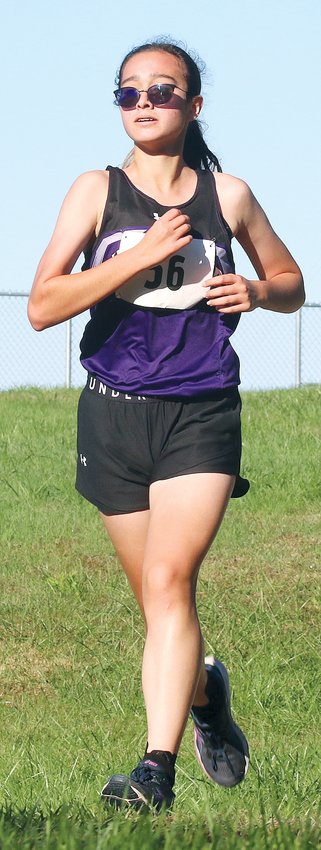 Litchfield's Myka Fenton earned the Panthers' first SCC cross country title since 2011 on Oct. 16, running a 20:23.