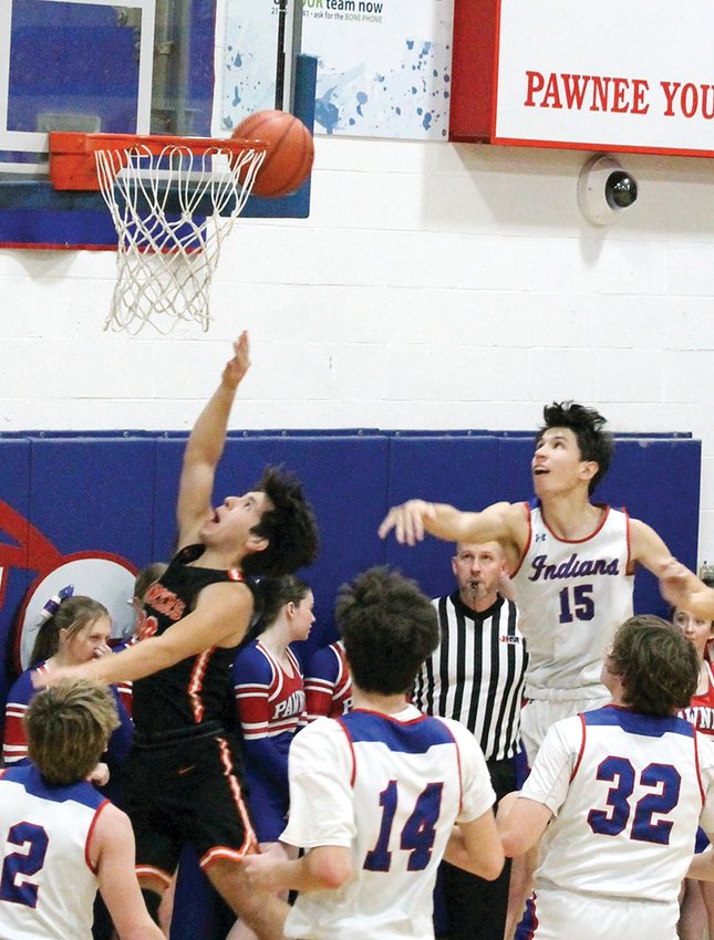 After missing all of his junior season with a knee injury, Lincolnwood&rsquo;s Zake Guzman has been a key part of the Lancers&rsquo; success in 2022-23. Guzman, going up for a layup, scored nine points in the Lancers&rsquo; 66-32 win over Pawnee on Jan. 24, Lincolnwood&rsquo;s 15th win of the season.