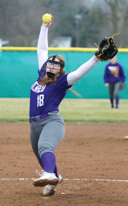 Litchfield pitcher Laynie Wyatt is one of the reasons the Lady Panthers are 2-0 to start the 2023 season as she put together two strong outings in the wins over Lebanon and Greenfield-Northwestern on March 15 and 16. Wyatt struck out eight and walked one in both games, allowing five earned runs on 12 hits.