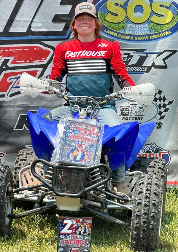 Butler quad racer Briar Kuhl currently sits in first in the points standings in the Super Mini class for the Indiana-based Extreme XC Racing Series. Kuhl has three wins in the first six races in the series, including one on June 18 at The Patriot in Bloomfield, IN (pictured above).