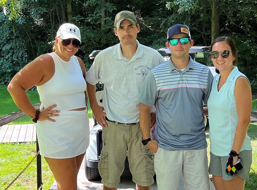 First place winners in Flight B include Courtney Carter, Andy Carter, Adam Carter and Kaci Rieff.
