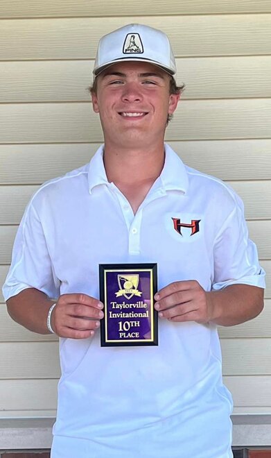 Hillsboro sophomore Colton Weiss was a sectional qualifier last year and picked up where he left off, taking 10th individually at the Toppers&rsquo; opening tournament, the Taylorville Invitational on Aug. 10.