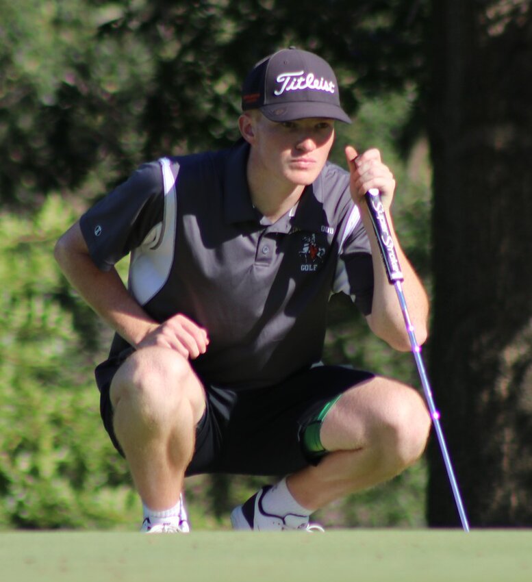 Lance Weitekamp shot a 51 for Lincolnwood on Monday, Aug. 21, at Shoal Creek as the Lancers finished second to South County by 11 strokes in their home opener.