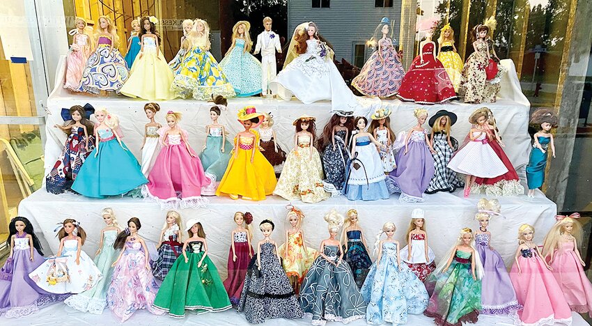 They&rsquo;re dressed, pressed and ready to go! The Women of Witt have created 300 stunning gowns for Barbie dolls that will be won at this year&rsquo;s Witt Labor Day celebration.