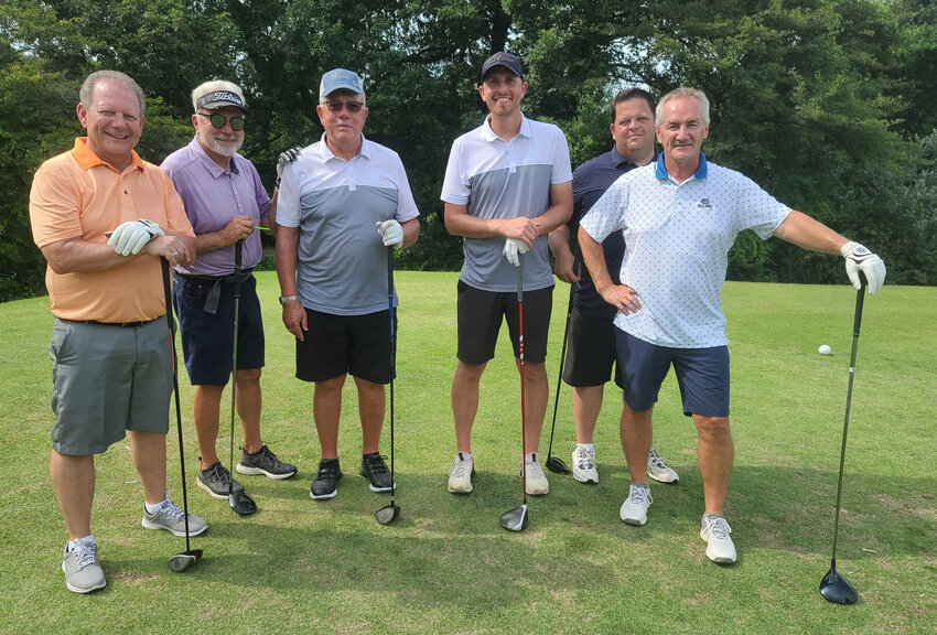 Pictured above, from the left are Jeff Hundley of NAPA in Mt. Vernon, Larry Cavallo, McKay Chairman of the Board Jim McKay, McKay Vice President of Purchasing Chad Zimmerman, Chris Ertel of NAPA Mt. Vernon and McKay President Earl Flack.