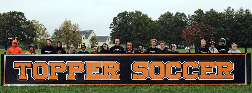 Soccer Rocker&rsquo;s program donated $5,241.12 to the Hillsboro Sports Association for the Hillsboro High School Soccer Programs on Saturday, Oct.13. Pictured above are volunteers from the event. From the left, Brady Stritzel, Sophia Mullen, Elliot Lentz, Hunter Payne, Chloee Kenny, Audrey Evans, Emily Lowe, Kendall Peterson Dave Matton, Bill Christian, Haley Lynch, Mark Mattson, Kyle Holcomb, Noah Andrews, Isaiah Hopley, Jaxon Wittenmyer, Amelia Fuller, Blake Cullison and Mason Currie.