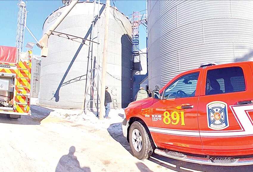 Litchfield Fire Department swiftly responded to a grain bin emergency on Tuesday, Jan. 16, at Litchfield Farmers Grain. A patient was airlifted to a St. Louis Hospital with serious injuries.