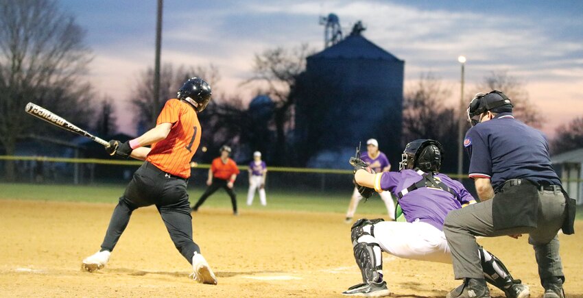With one out in the bottom of the 10th inning, Brody Lush sent the fans from Lincolnwood and Morrisonville home happy Tuesday, March 12, as his single to center scored the go-ahead run and ended the Lancers&rsquo; season opener with a 3-2 walkoff victory over Taylorville. Lush got a hero&rsquo;s welcome after touching first base as the Lincolnwood-Morrisonville dugout emptied to celebrate with Tuesday&rsquo;s hero.