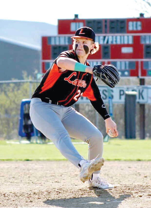 Lincolnwood-Morrisonville starter Mason Tryon held Carlinville to one hit and struck out 15 batters in seven innings as the Lancers beat the Cavies 9-0 on Tuesday, March 19.