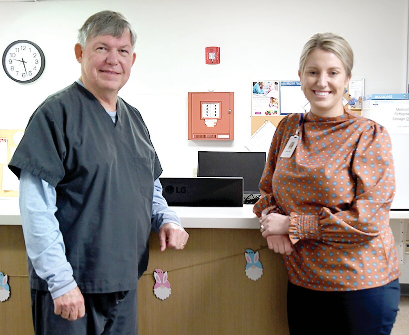 The Hillsboro Health Primary Care Clinic opened in December in the Douglas Telfer Building. It is being staffed by Dr. Michael Koeppen and Nurse Practitioner Katie Wollerman.