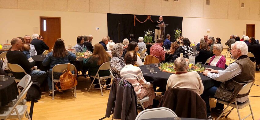 An estimated 100 attendees were present at the Lighthouse Pregnancy and Health Services annual fundraising banquet on Friday, March 22.