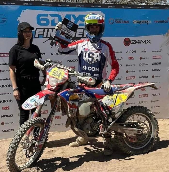 After finishing tenth in the overall club rider ranks last year at the FIM International Six Days Enduro in Argentina, Morrisonville&rsquo;s Jhak Walker is heading back to the gruelling off-road endurance race, which will be held in Galicia, Spain on Oct. 14-19.