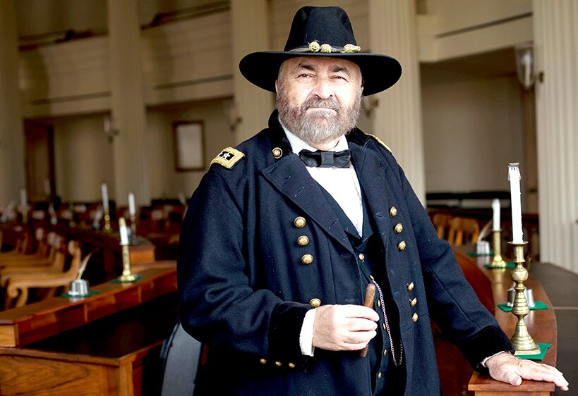 Larry Werline has portrayed President Ulysses S. Grant since 1997 in programs across the country. On Sunday, Aug. 18, the president will be performing in Hillsboro.