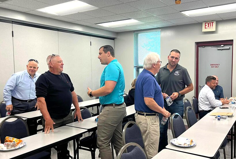 Local business owners and employees attended the monthly Lunch and Learn event on Friday, Aug. 30, hosted by the Litchfield Chamber. This month featured guest speaker Breann Vazquez.
