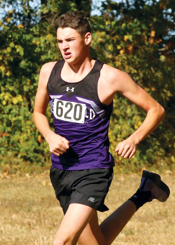 Litchfield senior Kenny Traylor ran a 17:10.14 at the regional in Shelbyville on Saturday, Oct. 26, to finish 18th overall and help the Panthers to a sectional qualifying spot for the Cumberland Sectional on Nov. 2.