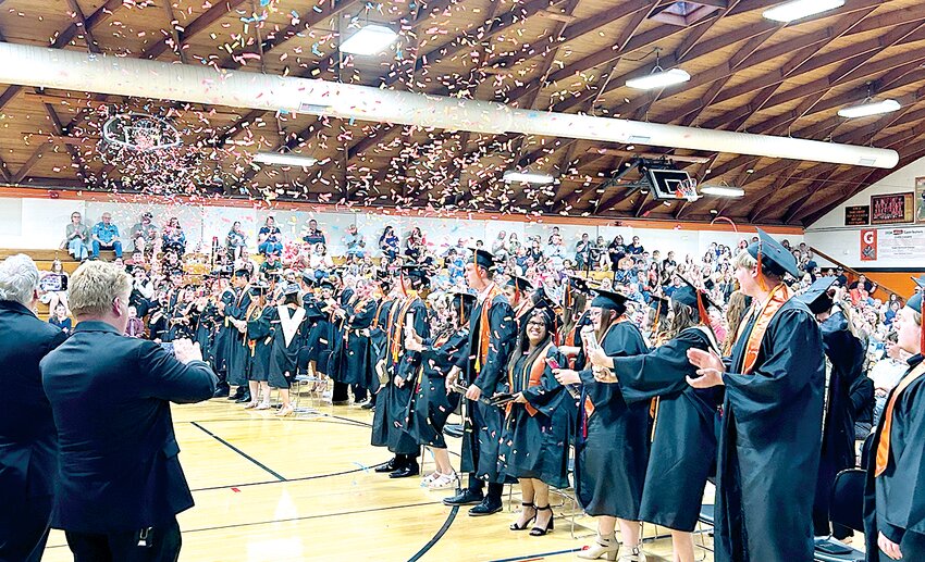 Lincolnwood High School class of 2025 celebrated the culmination of their local education on Friday, May 9. Thirty-three Panhandle students crossed the stage to receive their well-deserved diplomas.