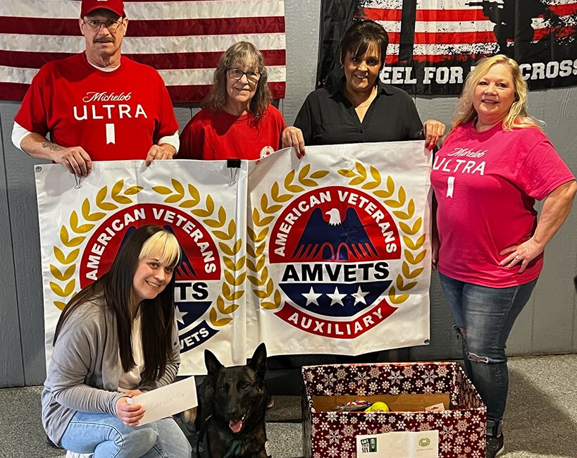 Litchfield AmVets Donate To Support Dogs Group | The Journal-News