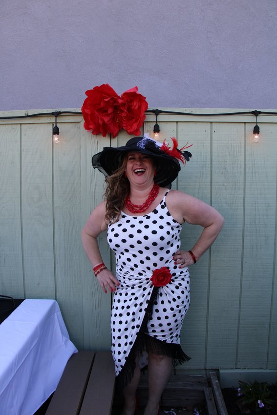 Civic Association president Christine Sarni pulled together all local resources to put on a fabulous Derby Night.