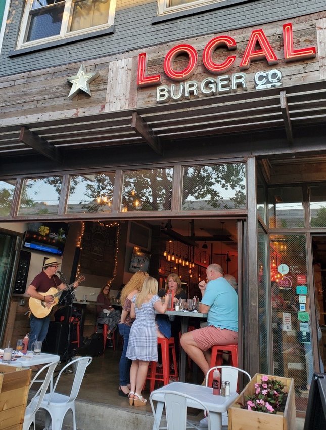 Local Burger Co. diners enjoyed live music and tasty grub during the kickoff of "Nashville Thursdays" on May 20. 