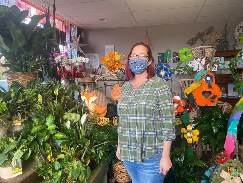  Jeanine Amato, owner of Country Village Florist in East Islip.