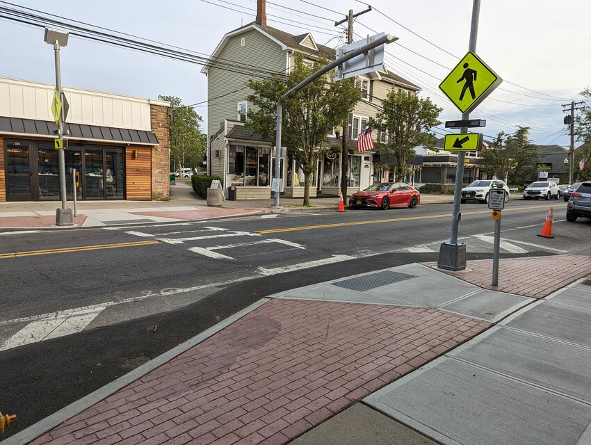 Borough builds safer pedestrian crossing on busy Queenscliff street