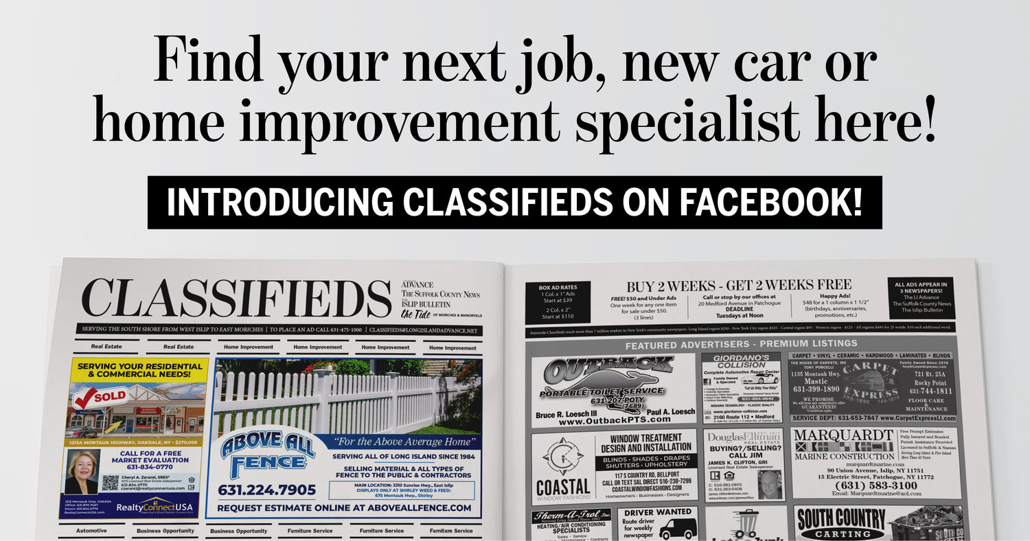 Check Out Classifieds on Facebook!