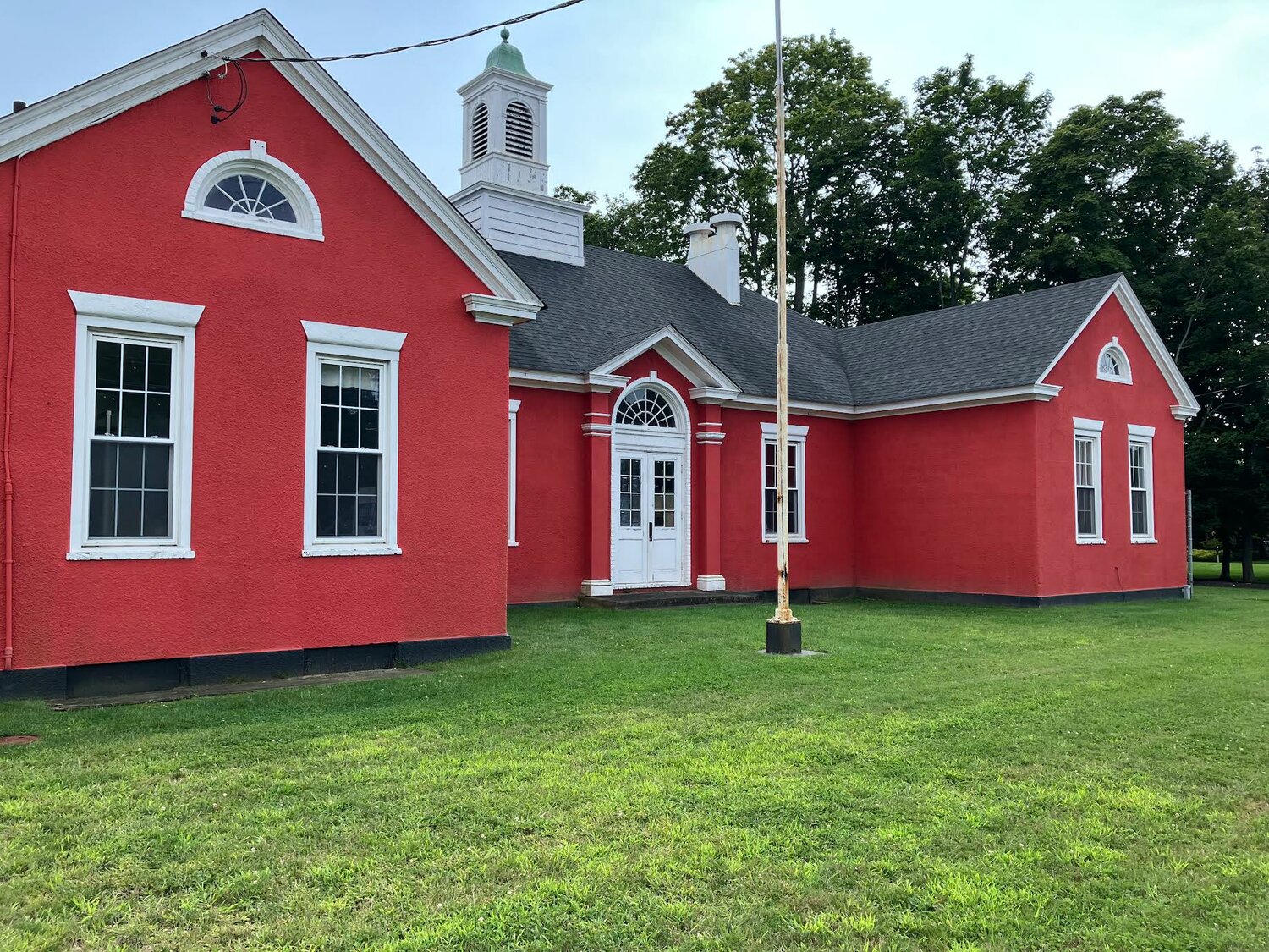 Community group seeks landmark status for Little Red Schoolhouse, which ...