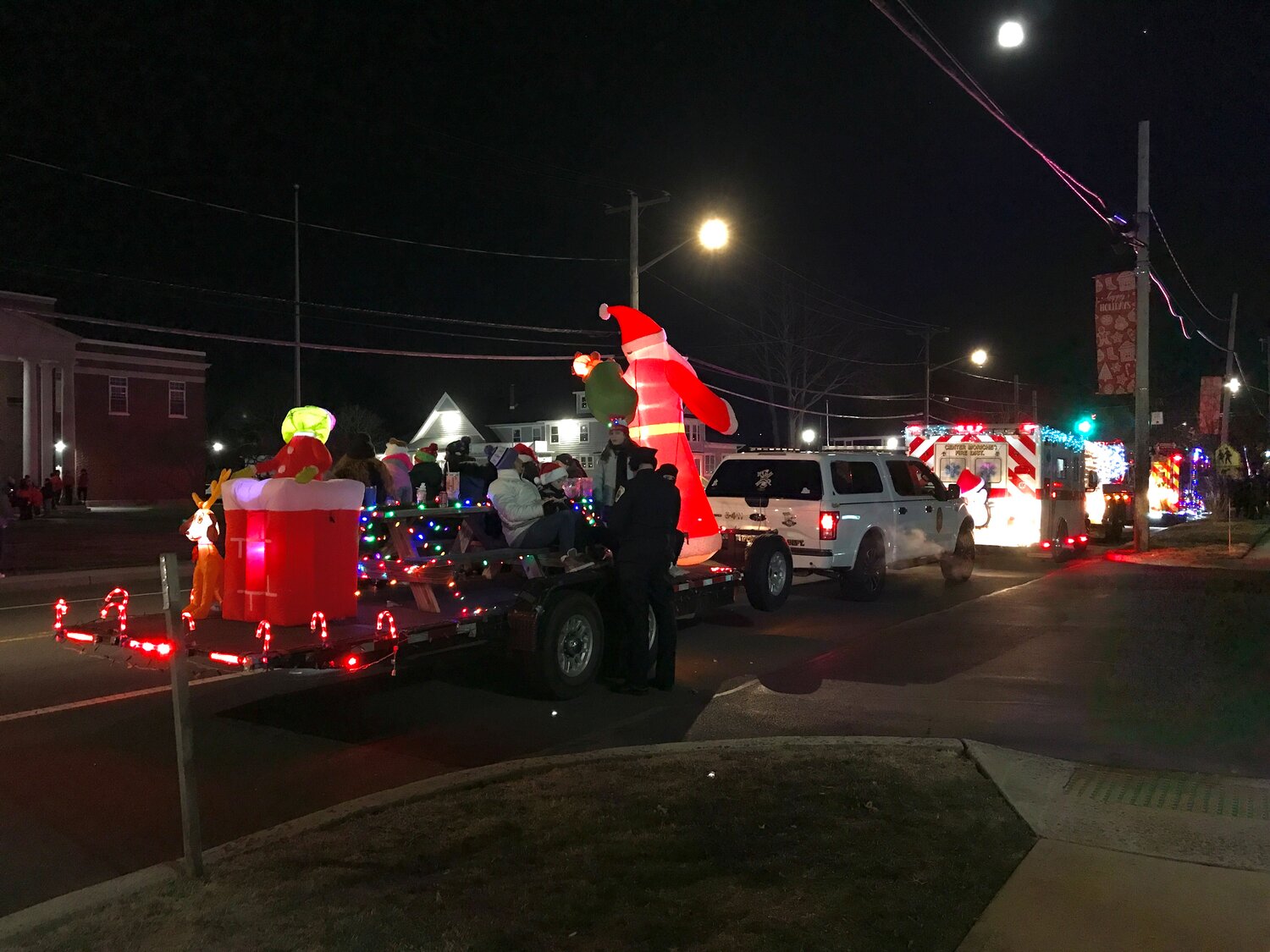 Center Moriches Fire Department Hosts Annual Parade Of Lights 