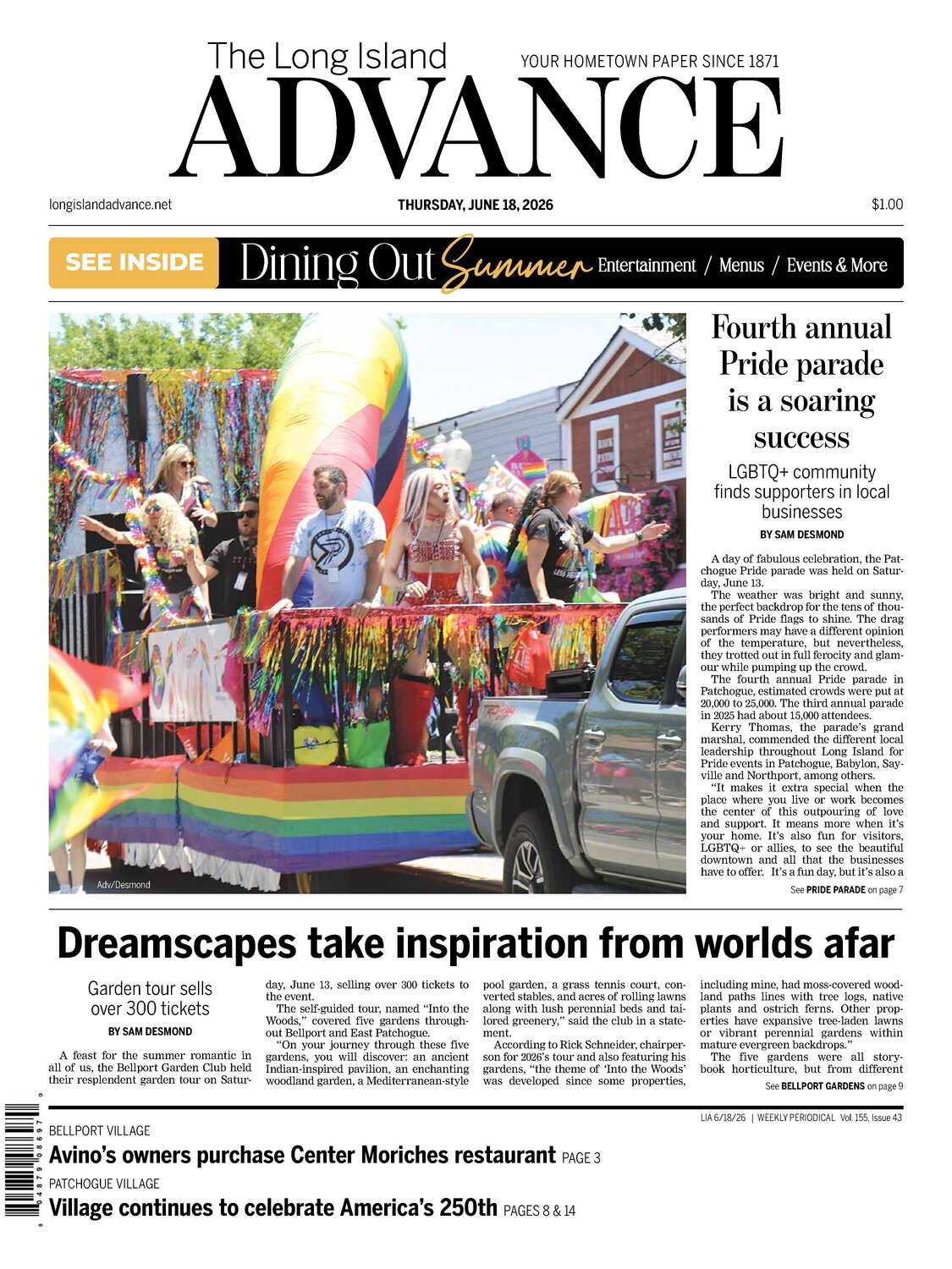 The Long Island Advance - June 18, 2026