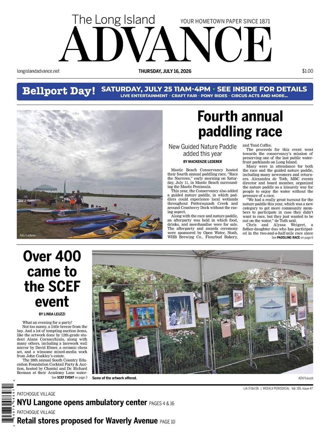 The Long Island Advance - July 16, 2026