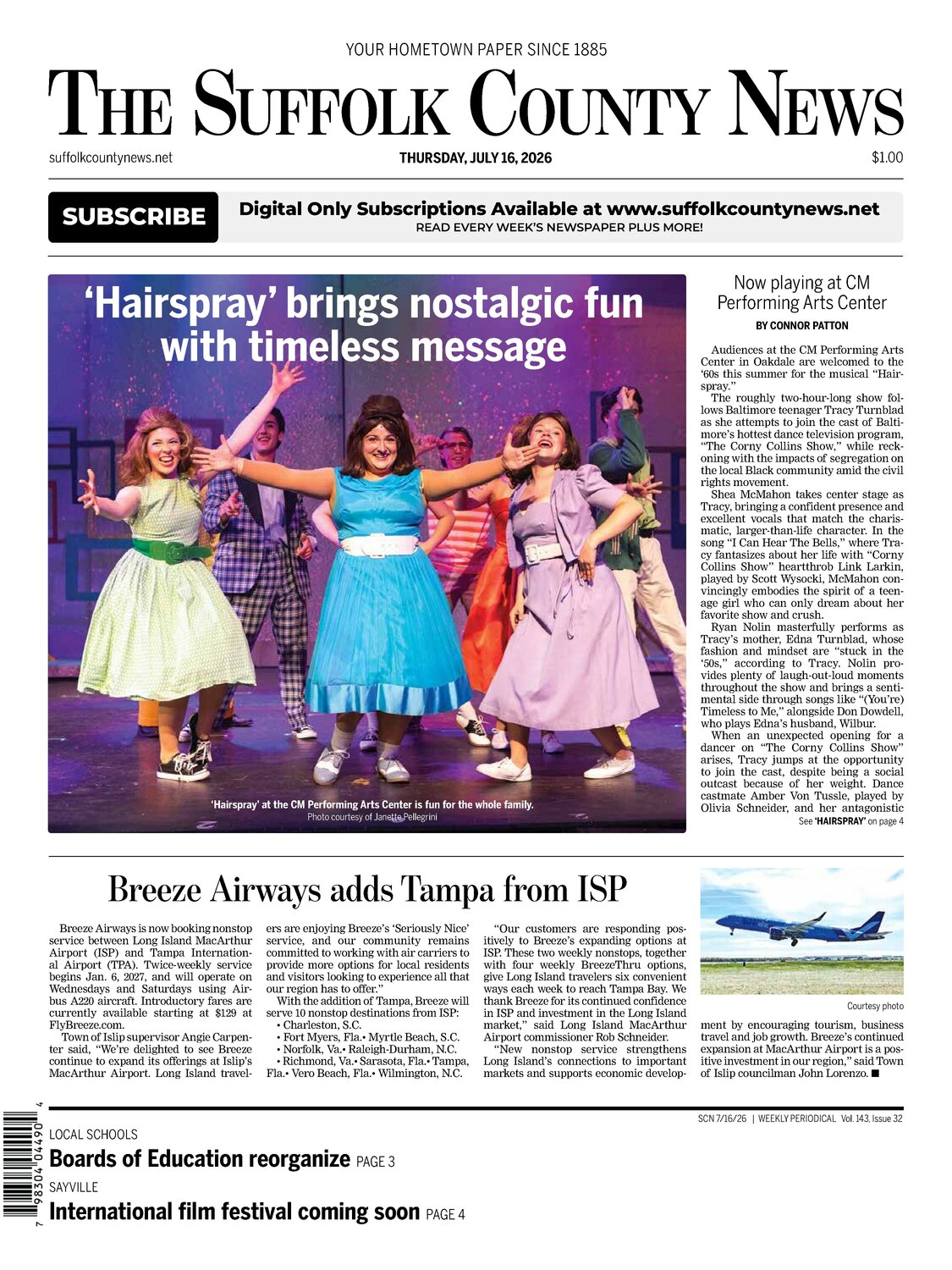 The Suffolk County News - July 16, 2026