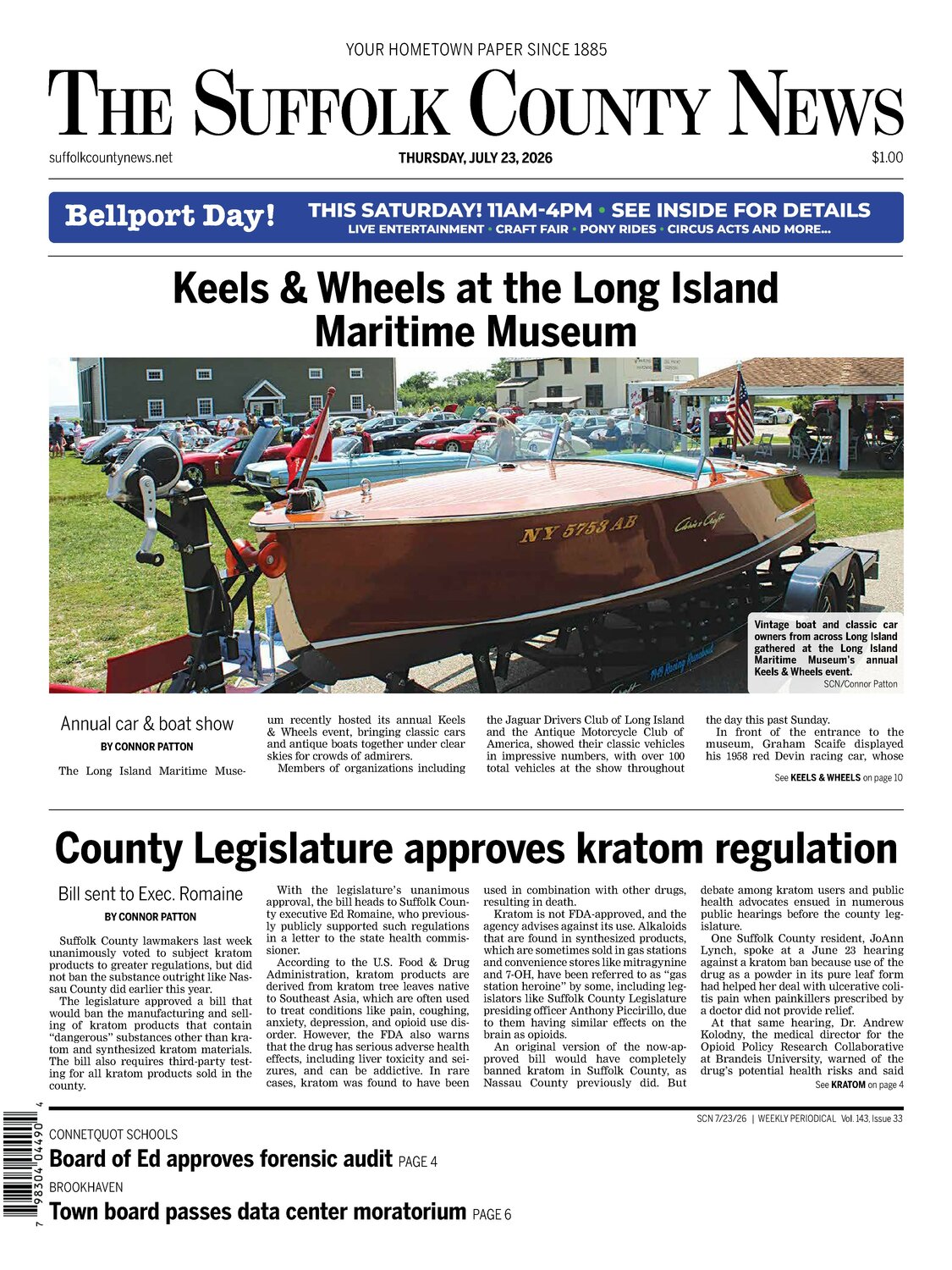 The Suffolk County News - July 23, 2026