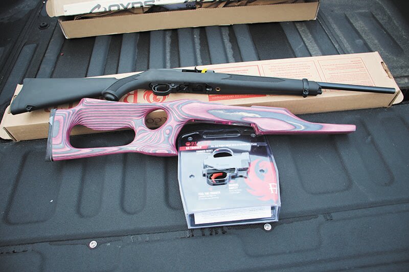 How cool is this rifle going to be when I get it tricked out? Just waiting on my scope to arrive and then I can get started. Now if I can just keep it hid from my daughters so they don't confiscate it!