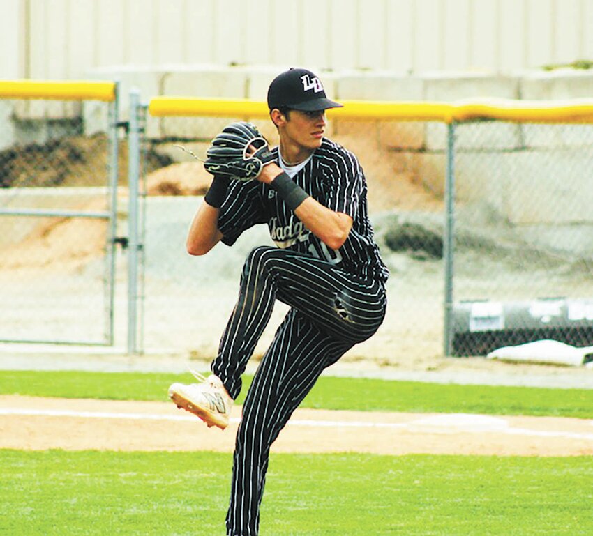 Brody Scherrer looks for a strikeout