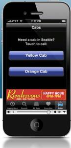Need a cab ride to get there? No problem.
