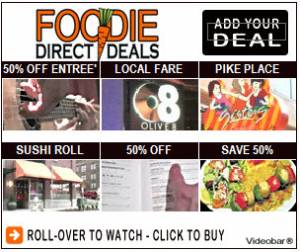 Example of a Foodie Deal Videobar