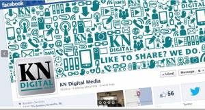 KNDigital's Facebook page practices what the company preaches.