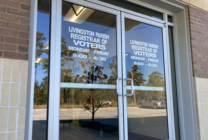 Pictured is the new Livingston Parish Registrar of Voters office, which is now located at the Delmas L. Taylor Governmental Annex, located at 20400 Government Blvd. in the Town of Livingston.