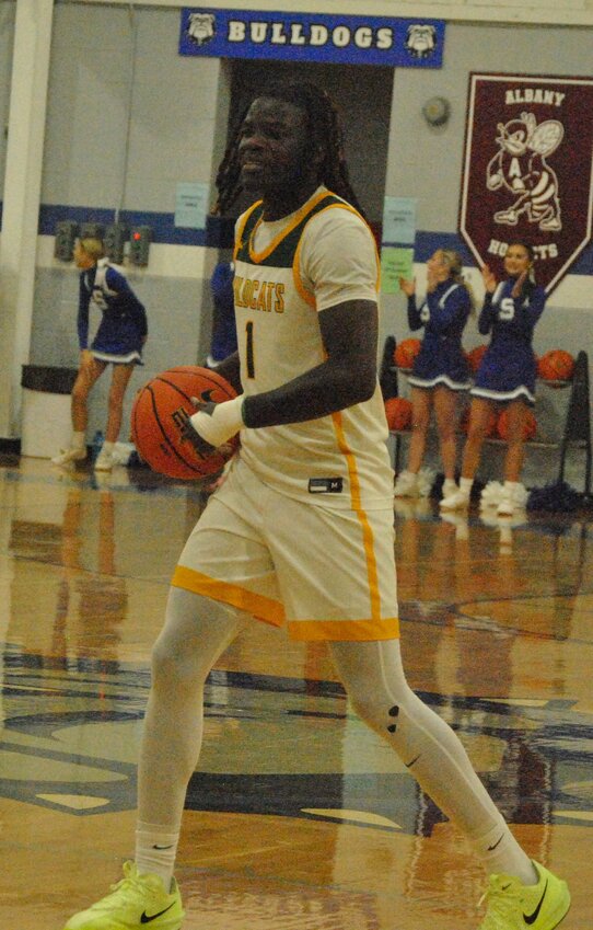 Walker's Carleiyon Joseph possesses the ball during a game this season.