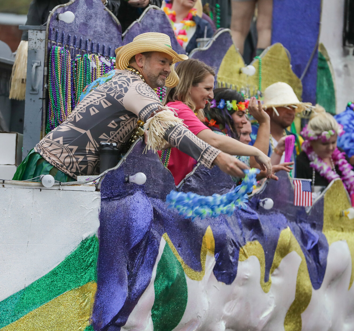 Missed the Krewe of Denham Springs’ parade this year? Take a look back