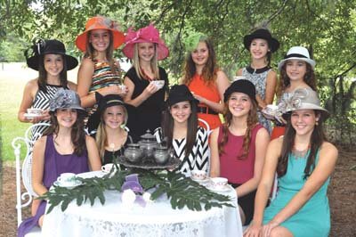 Denham Springs Junior court attends high tea - Livingston Parish News