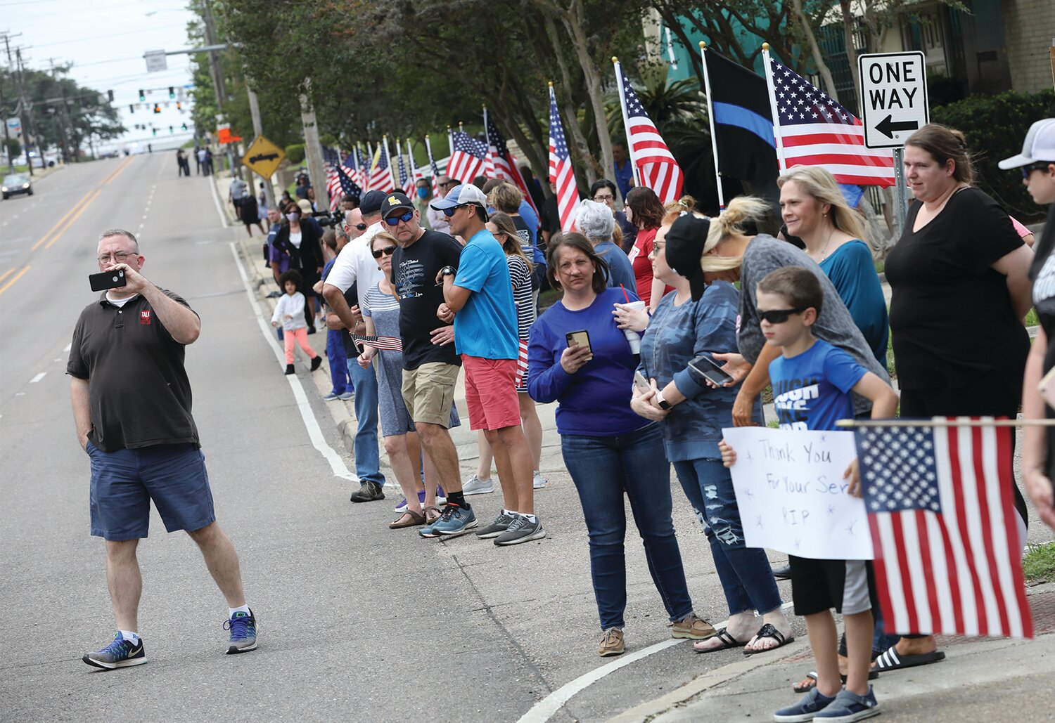 Funeral Procession Held For Slain BRPD Officer | Photo Gallery ...