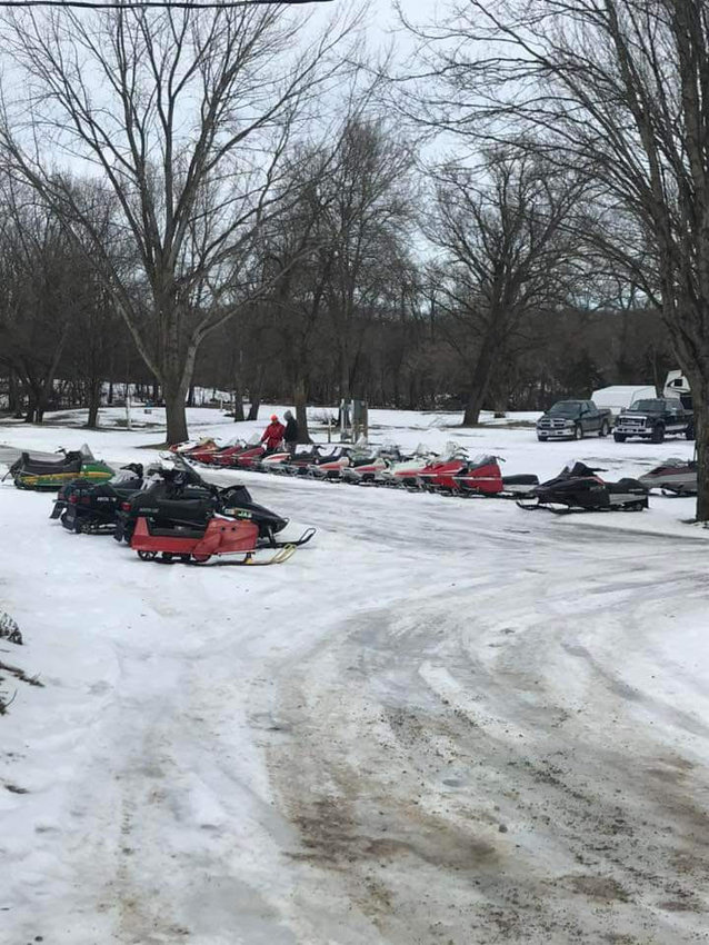 We attended the Annual Vintage snowmobile Show at Mac&rsquo;s Park Place on Saturday, January 14th.